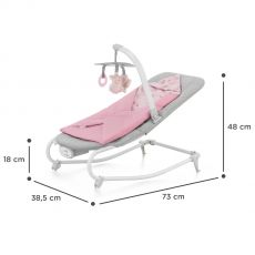 Шезлонг-гойдалка Kinderkraft Felio 2 Peony Rose